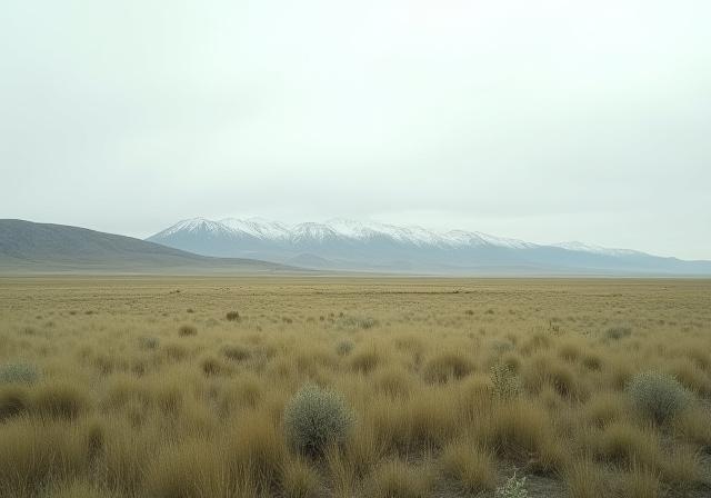 A large, empty acreage with sparse grass.